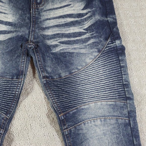 Encrypted Supply Company Size 14 Youth Distressed Jeans - Picture 5 of 8